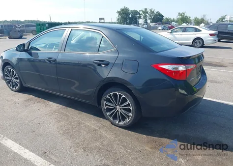 2015 Toyota Corolla S Plus z USA, uszkodzony, nr VIN 2T1BURHE5FC464336